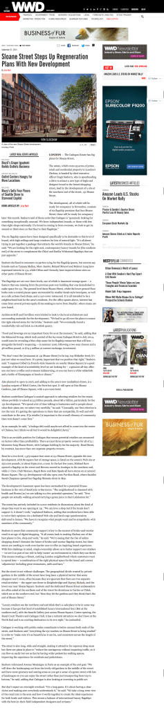 Sloane Street’s New Development Aims to Boost Shopper Traffic   WWD